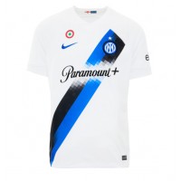 Camisa de Futebol Inter Milan Denzel Dumfries #2 Equipamento Secundário 2023-24 Manga Curta
